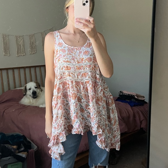 Free People Tops - SOLD NWOT free people intimately voile lace detail tunic